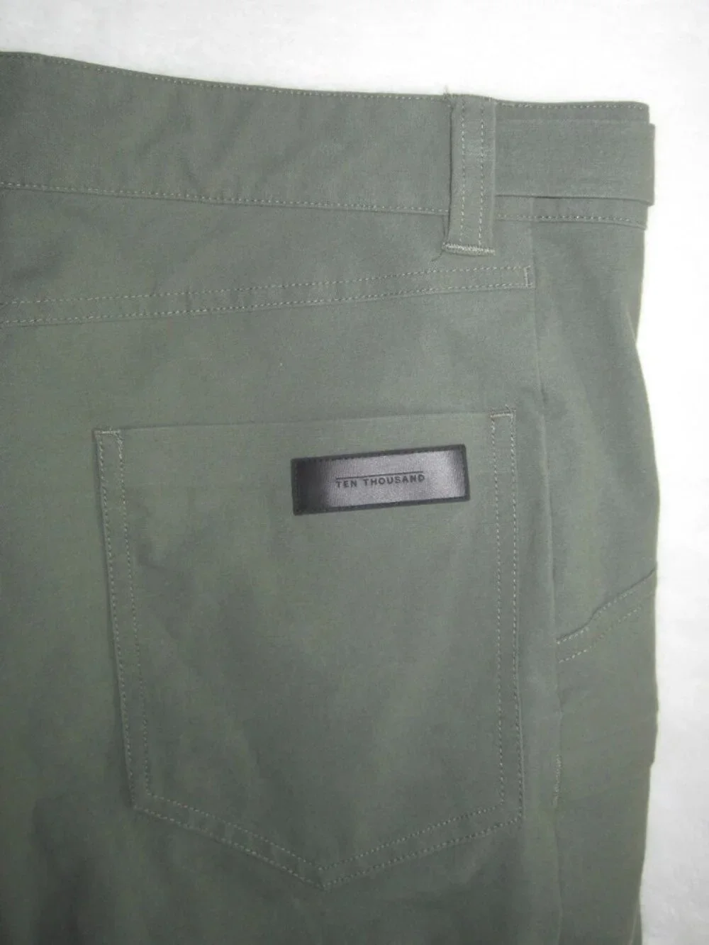 TEN THOUSAND Utility Pants Green Slim Straight Men’s 38